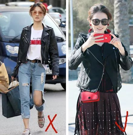 皮衣怎么穿显得时尚 (皮衣这样穿随性帅气气场十足)