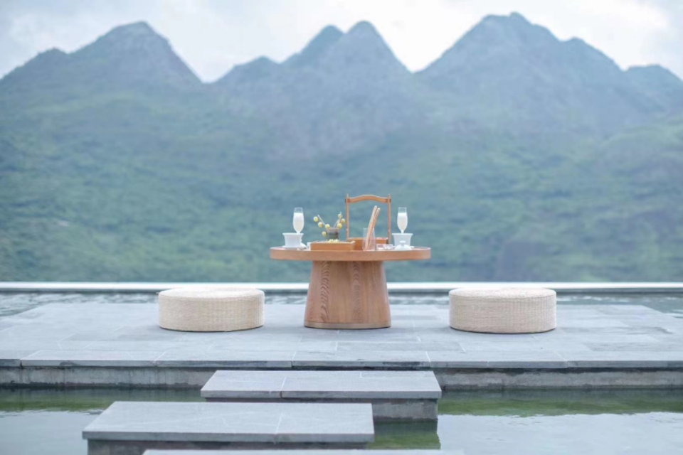 【桥山酒店状元别院】偏爱黄果树，文凡新作，来一场云端之旅