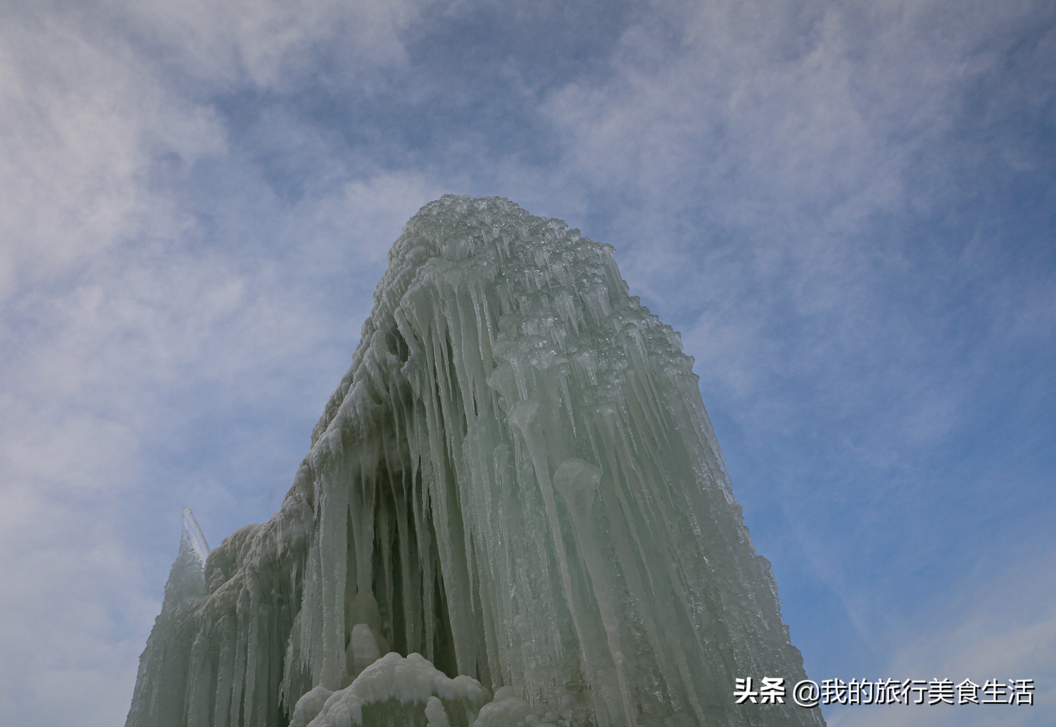太原在哪看冰瀑布,太原冰川瀑布