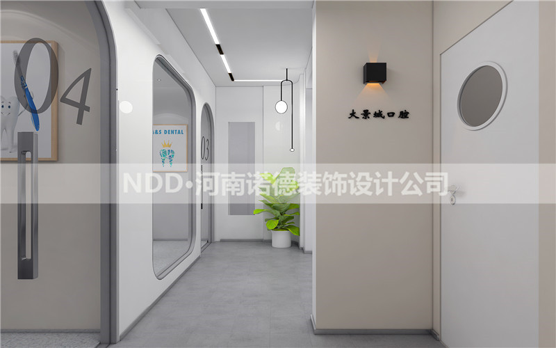 口腔诊所门头装修效果图,小型口腔诊所装修效果图