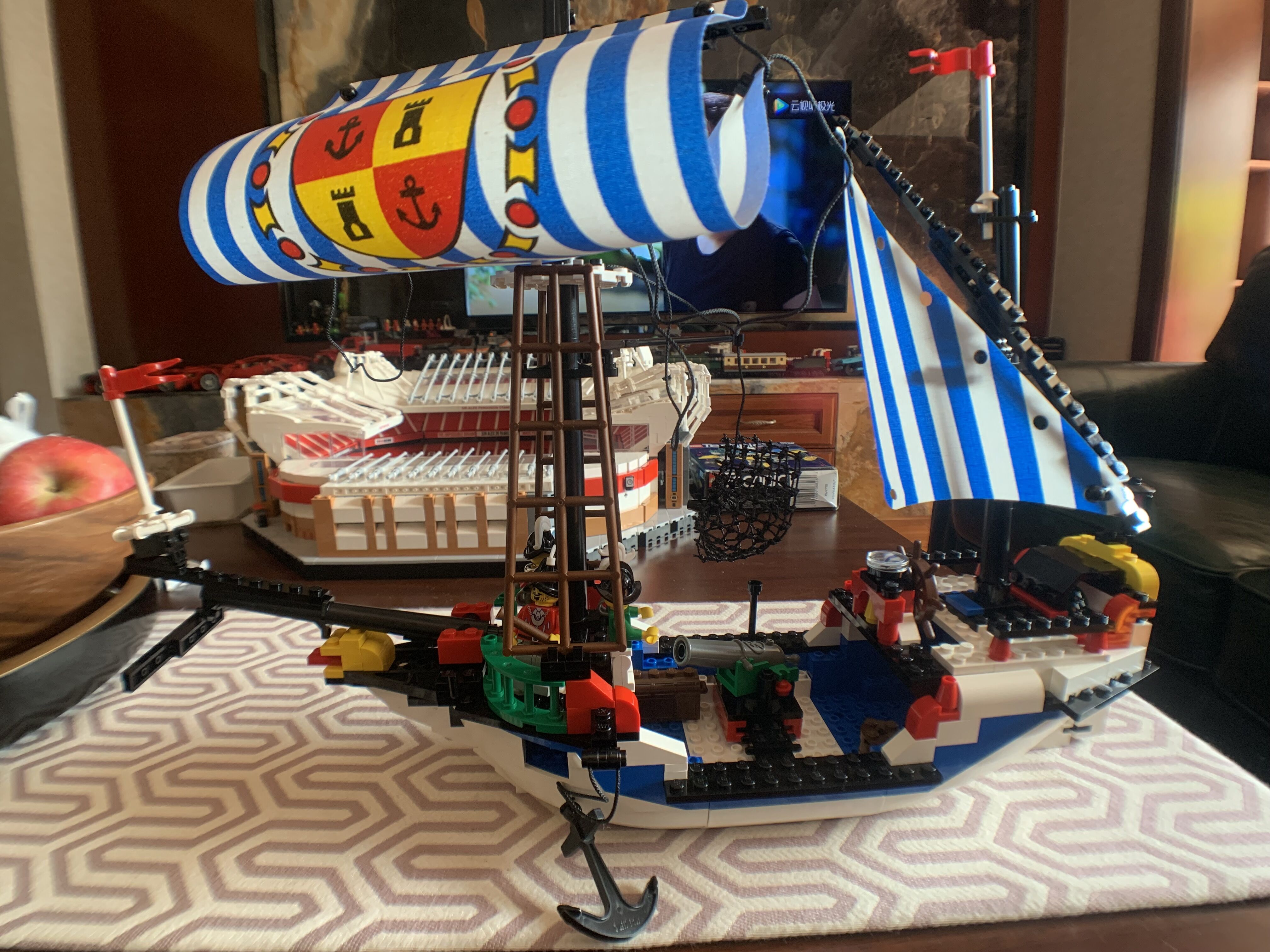 乐高加勒比海盗帝国战舰开箱测评,乐高海盗沉船测评