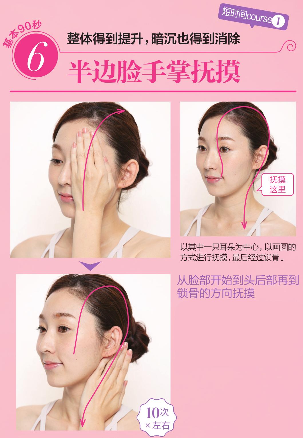 宁静按摩脸部手法的小视频,宁静按摩脸部去除法令纹视频