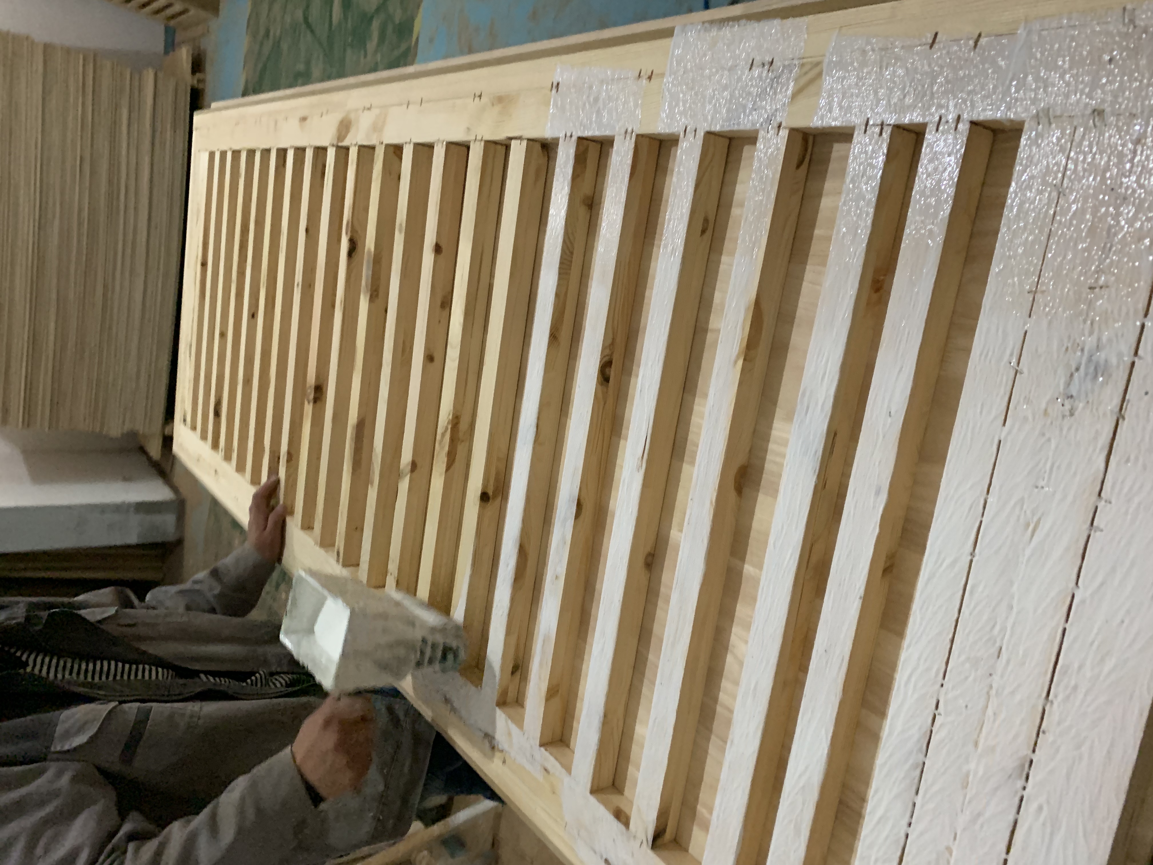 平板木门内部结构,平板门的内部结构