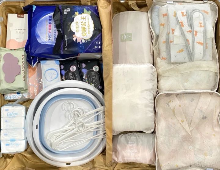 轻松待产超实用待产包清单,实用详细待产清单闲置孕妈准备