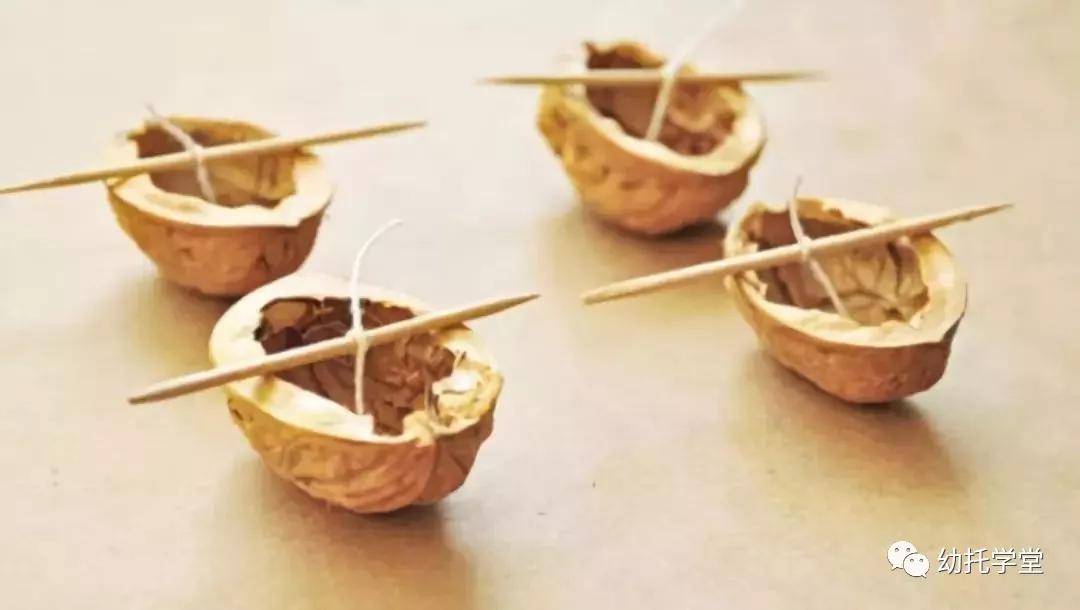 废物利用亲子手工制作坚果,创意坚果手工制作大全图片