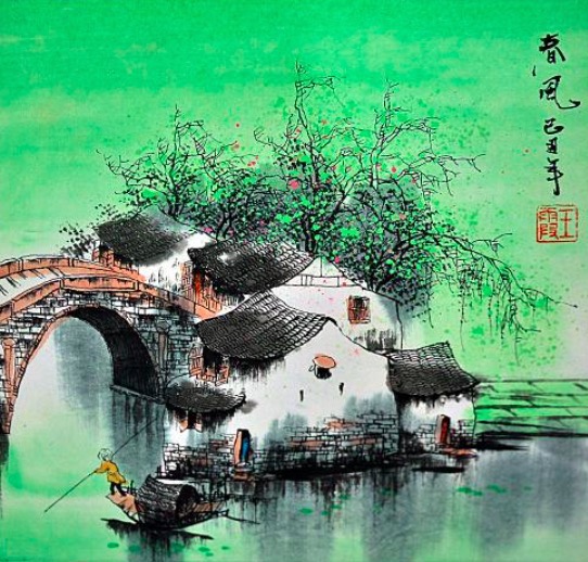 杜牧深秋山林景色,杜牧写田园风光