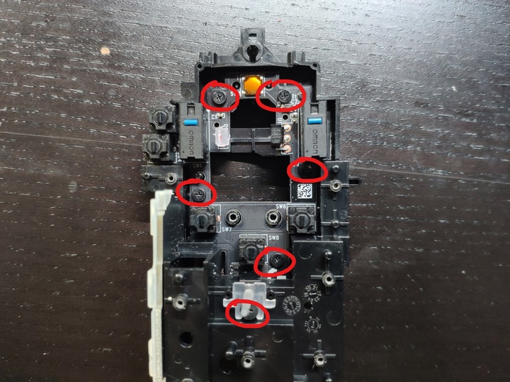 拆解罗技g90鼠标,罗技g502怎么拆右键微动开关