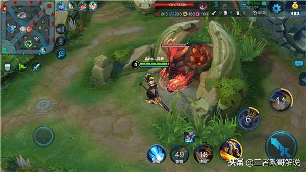 王者荣耀英雄项羽怎么玩连招技巧,王者荣耀英雄项羽一人挑战五人