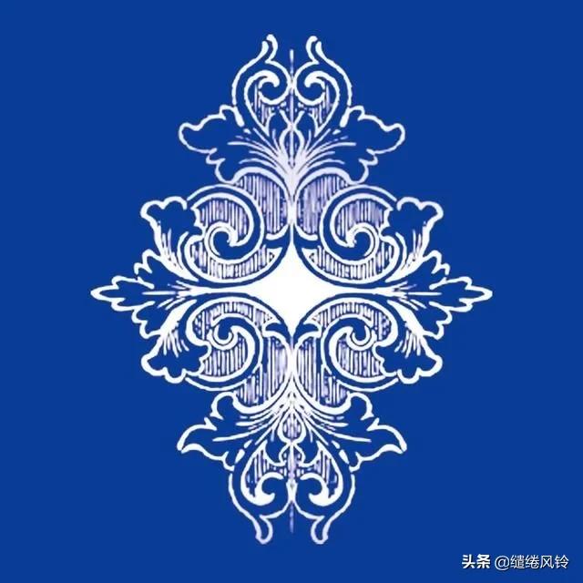 青花瓷花纹图案欣赏,青花雕瓷图片欣赏