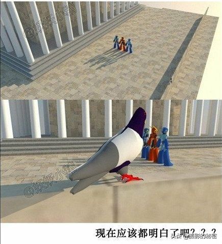 错位照片姿势大全,错位照片搞笑