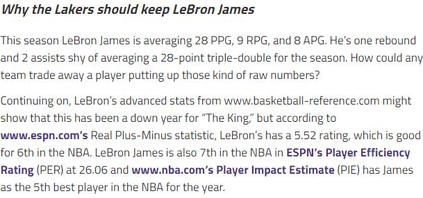 詹姆斯为何依然巅峰五张图告诉你,詹姆斯巅峰期到底有多强