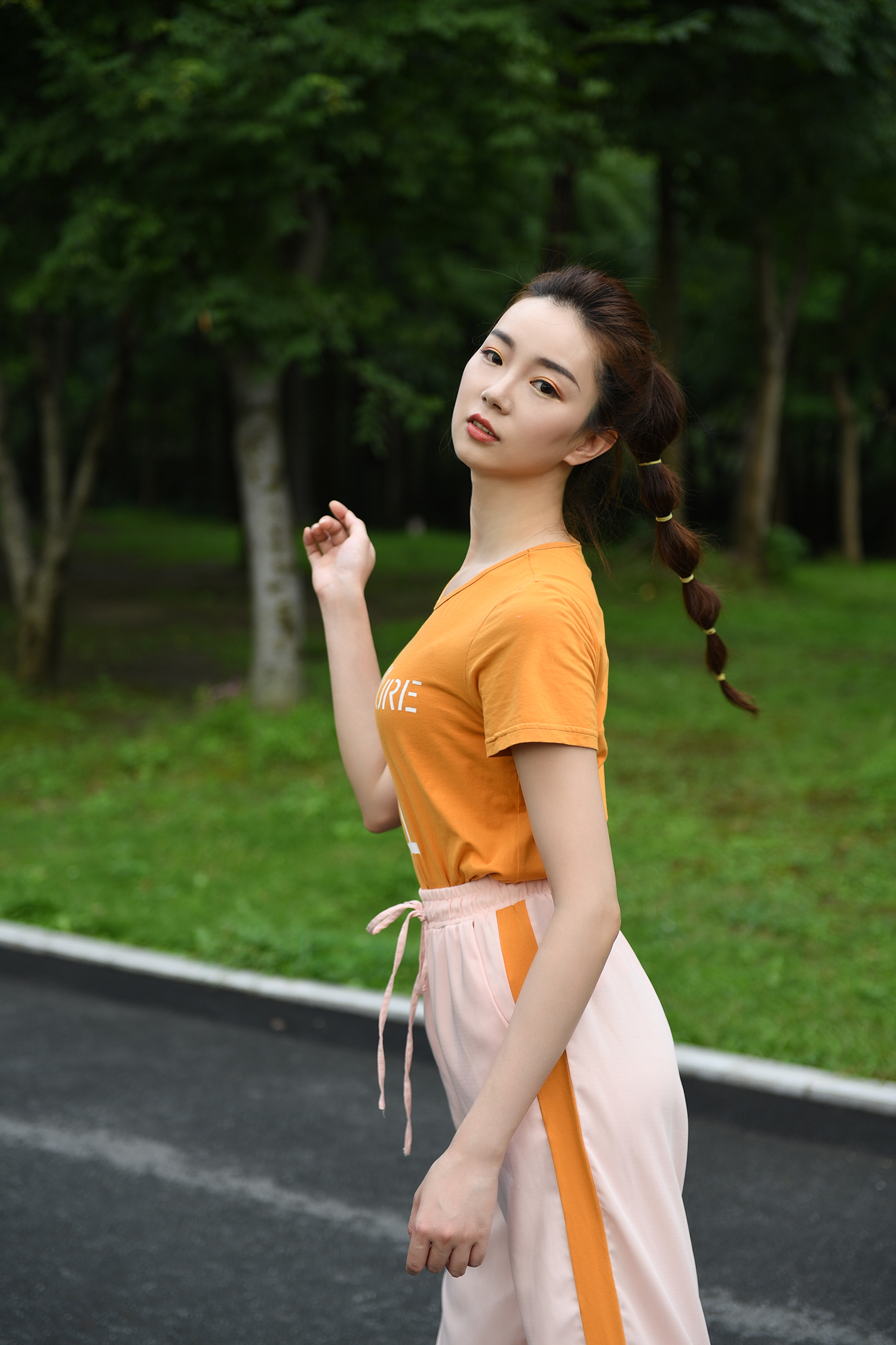 黄橙绿颜色的手账,夏天色彩手账图片