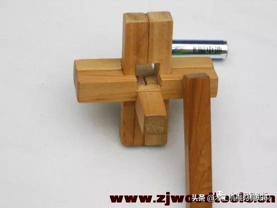 鲁班锁六柱印教程,鲁班锁四根怎么拼