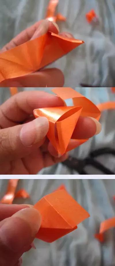 90年代折风铃详细教程,80后的风铃怎么折