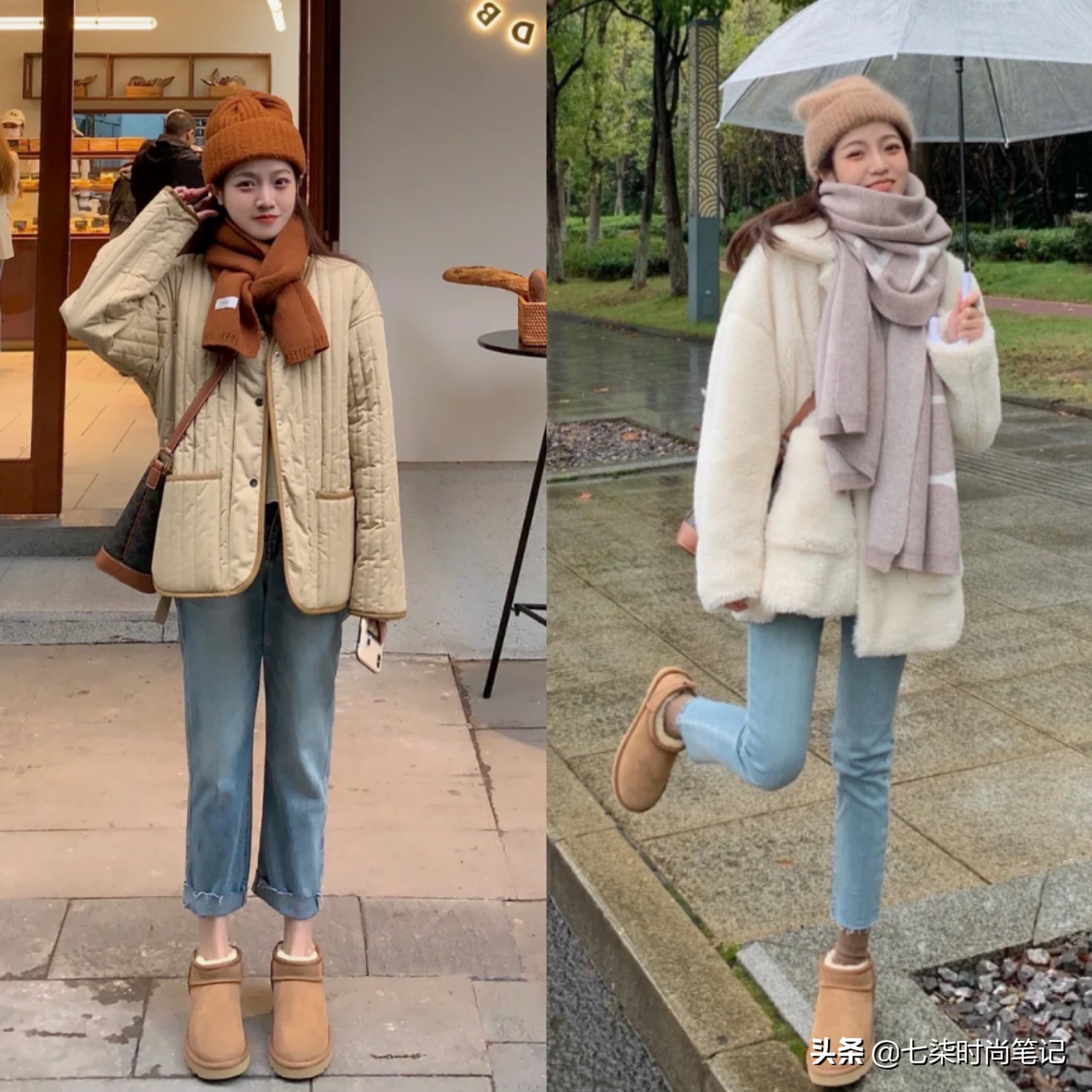好看又保暖的韩系穿搭,秋冬韩系轻熟风穿搭攻略