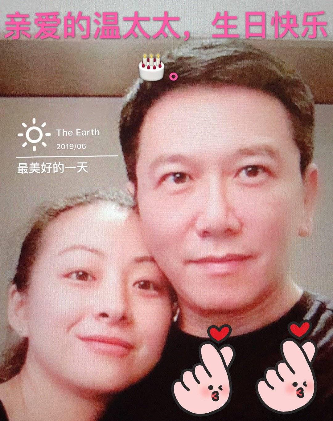 温兆伦晒妻女照片,56岁温兆伦晒娃