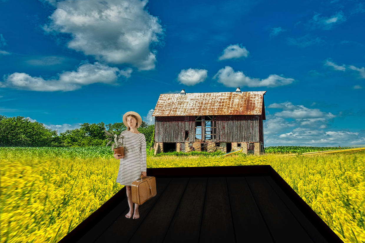 ps房间布局图怎么做,ps卧室场景图合成教程