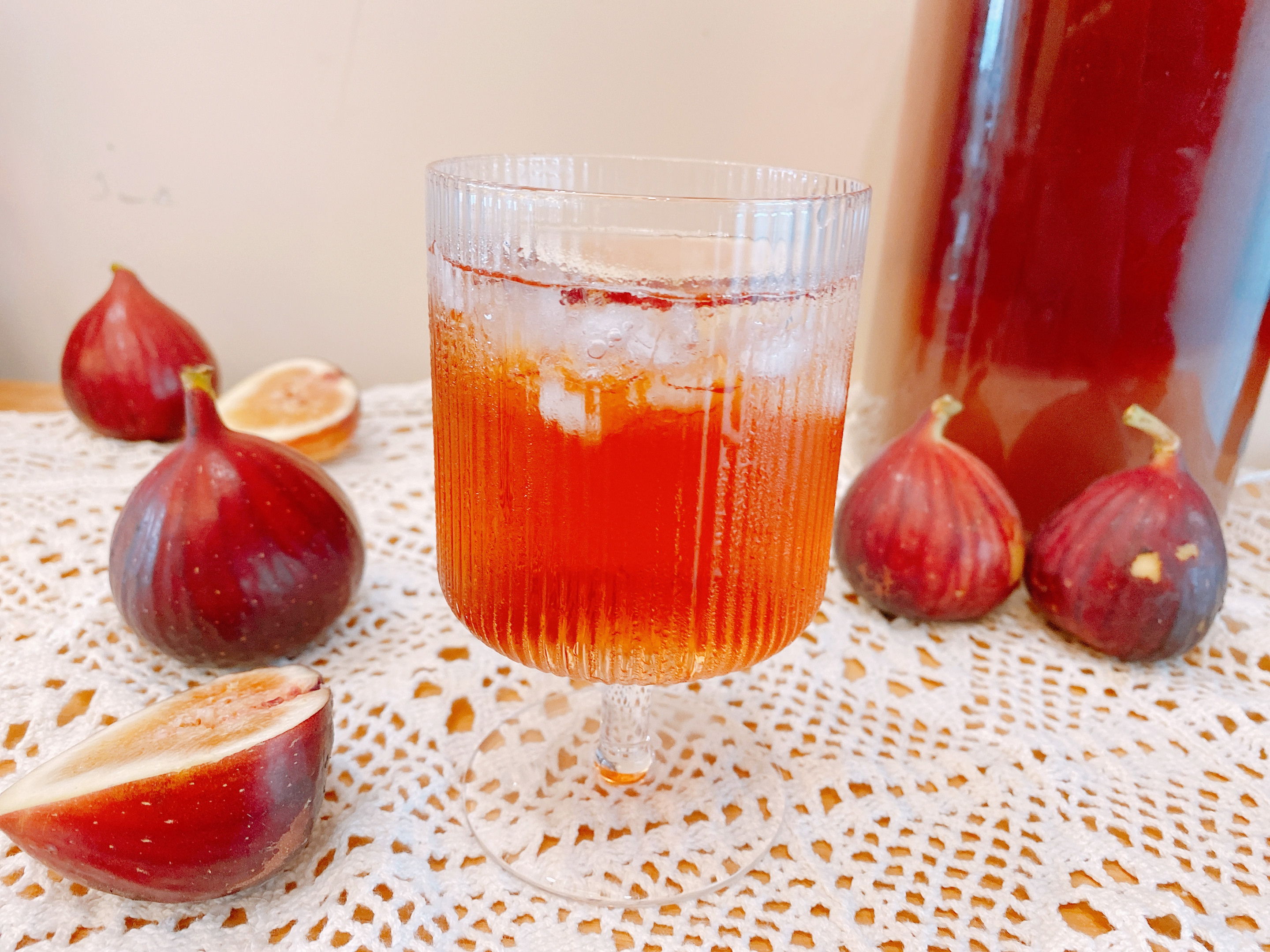 无花果酒纯酿,新鲜美味的无花果