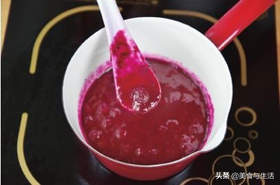 纯天然无添加适合幼儿吃的蓝莓酱,纯天然无添加蓝莓酱自制