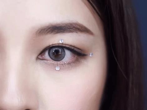 宣美lalalay眼妆教程,宣美眼妆