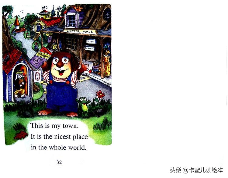 鎴戠殑灏忛晣缁樻湰鑻辨枃,thisismytown鑻辫