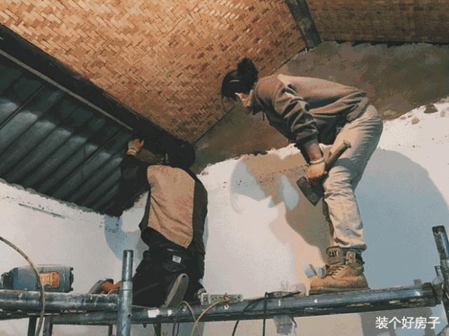 改造山野小院记录田园生活,花4万块钱改造的小院