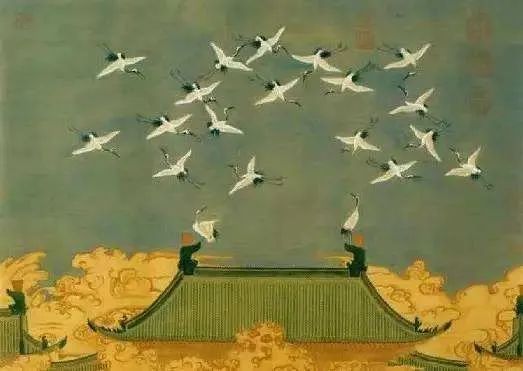 宋徽宗的瑞鹤图写的是什么意思,鉴赏宋徽宗的瑞鹤图