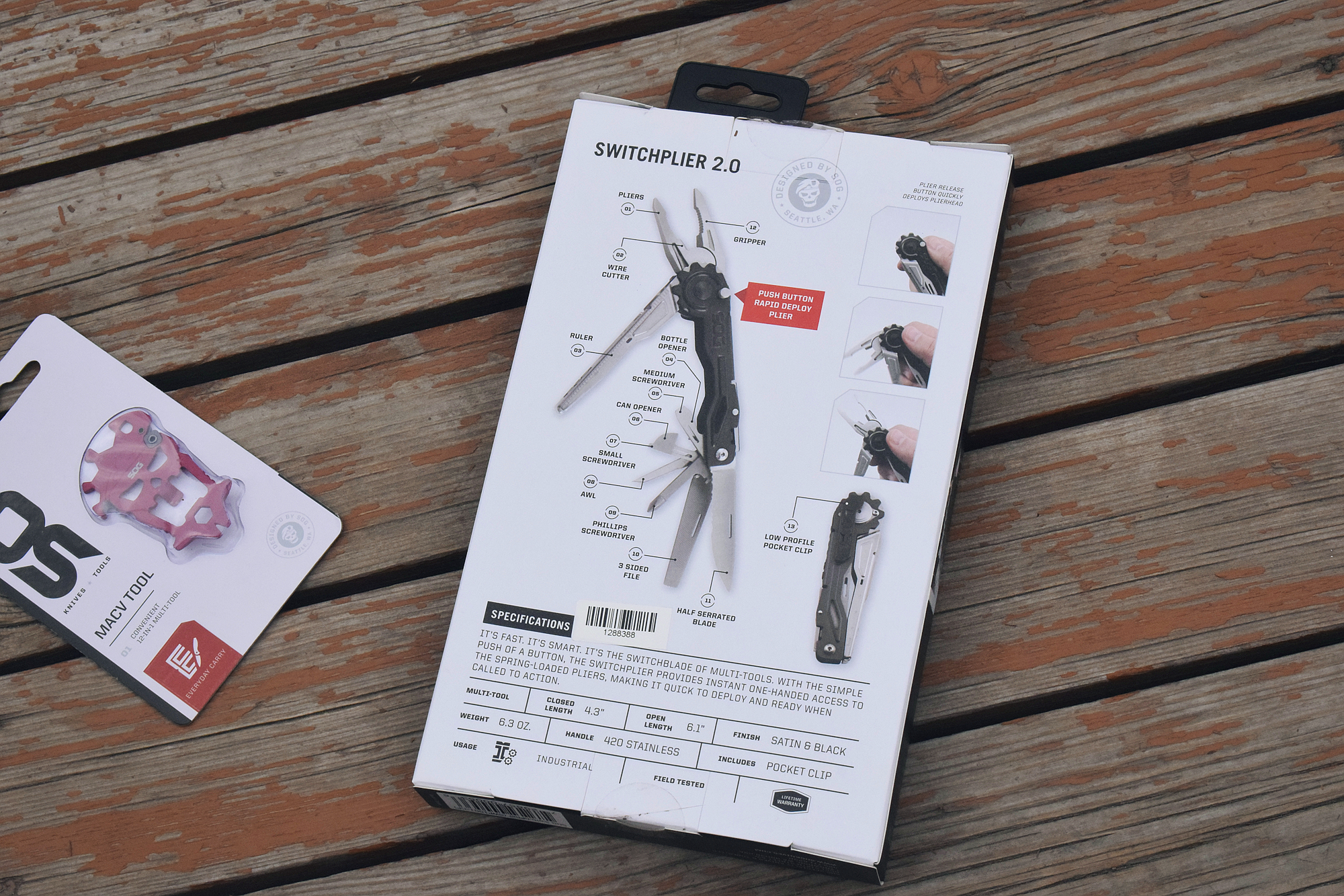 掌中利刃单手快开！——SOG迅猛龙多功能组合工具钳体验