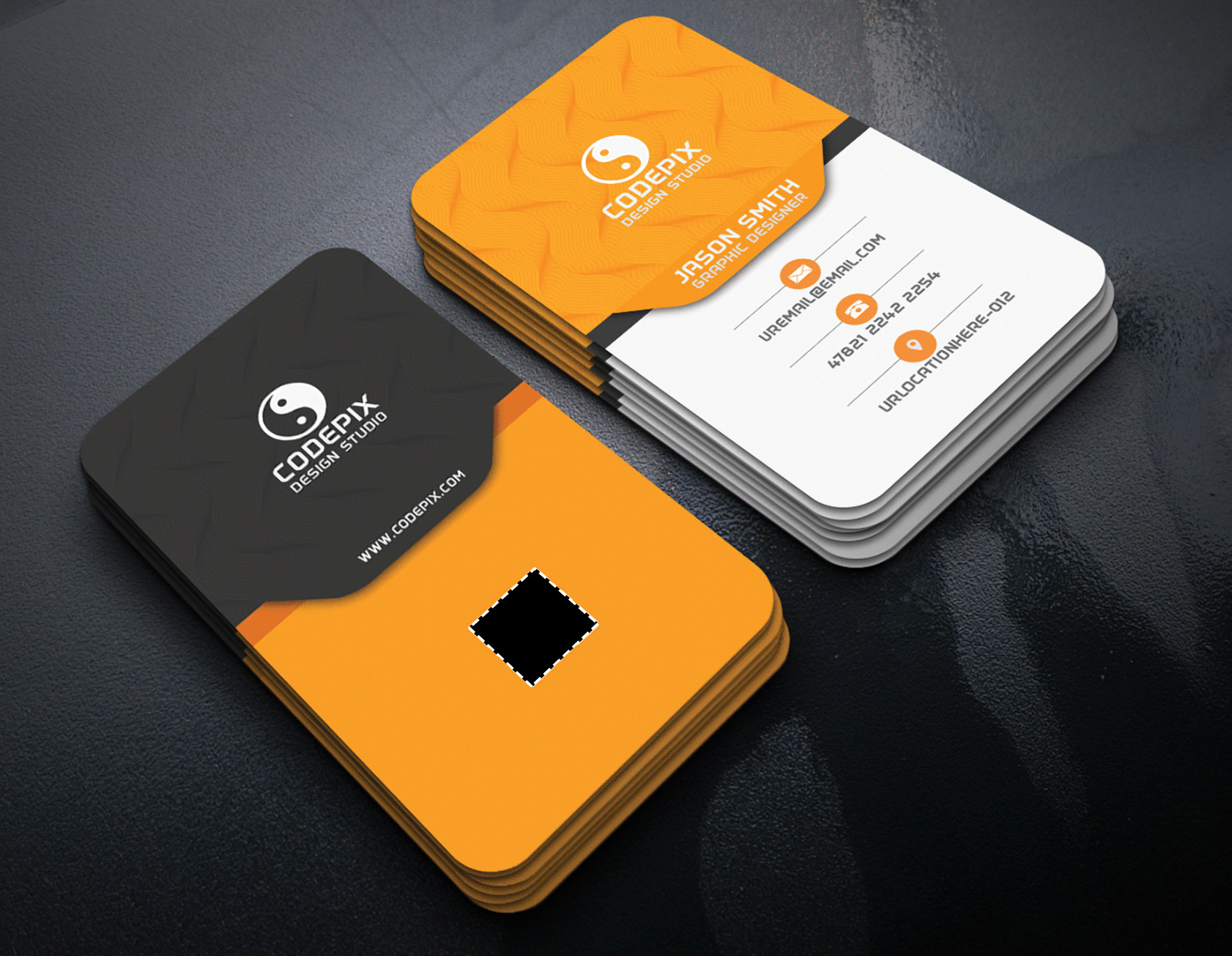 艺术涂料名片设计,设计师简约高端名片设计