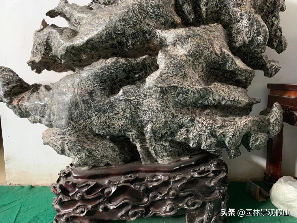 灵璧石摆件仅供直播间拍卖,灵璧石摆件龙头放家里什么位置