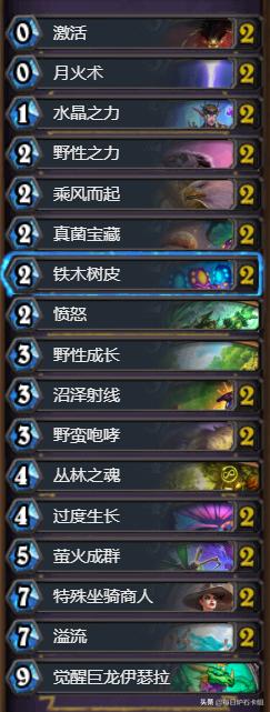 炉石传说最新九职业卡组大全,炉石传说标准模式卡组排名最新