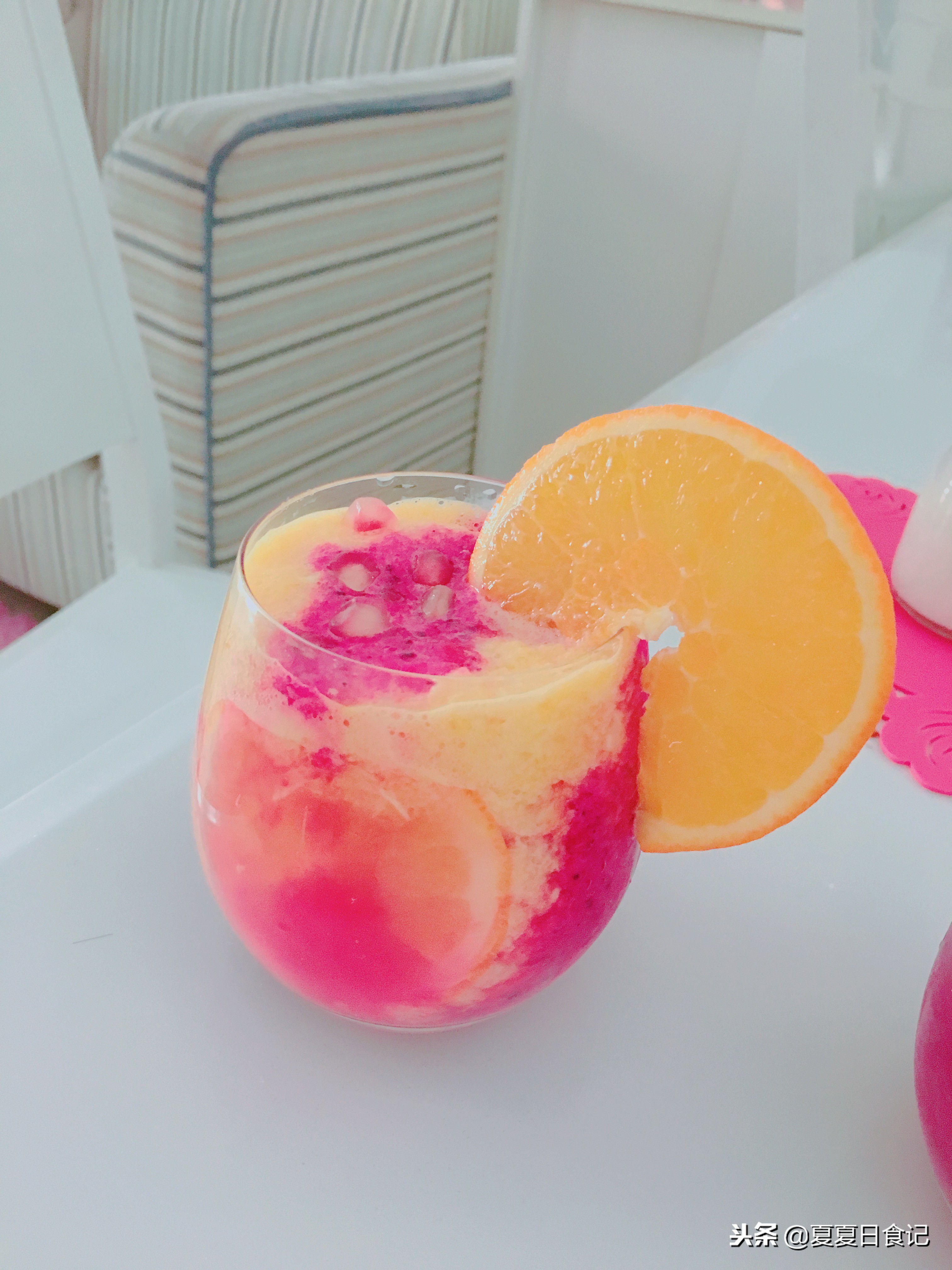 口感与颜值并存的果汁,颜值担当果汁杯