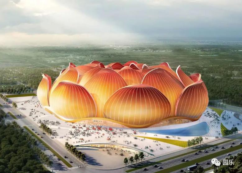 许家印恒大新球场效果图,许家印设计造型