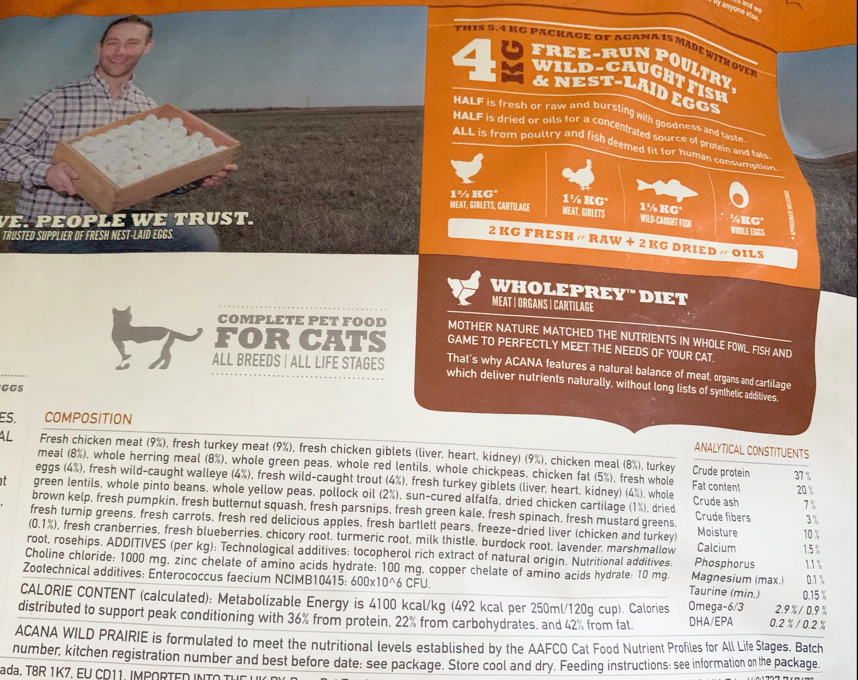 爱肯拿农场鸡肉盛宴猫粮,爱肯拿无谷农场盛宴鸡肉