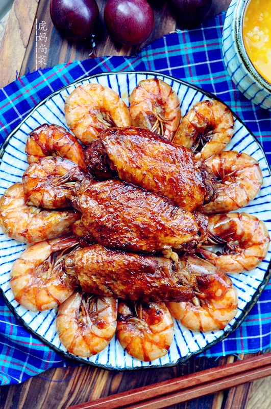 过年煮完的大虾怎么样摆盘最好看,大虾年夜饭摆盘好看又好吃的菜谱