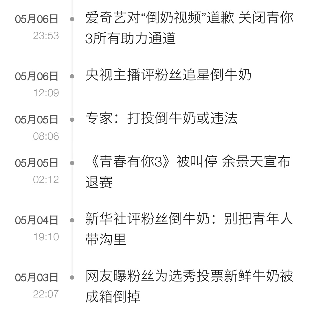 “倒奶”打投成引子，网信办开展“清朗”行动，重拳整治网络乱象