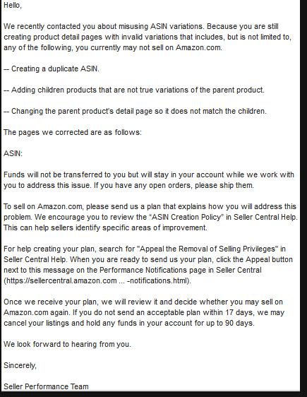 亚马逊滥用变体被拆分,亚马逊滥用变体培训表