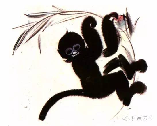 韩美林作品猴,韩美林画猴子视频教程