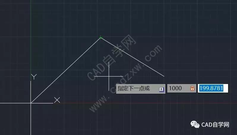 cad坐标系原点显示,cad坐标系里测量数据都是米么