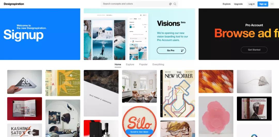 有哪些高质量创意网站,100个灵感创意网站