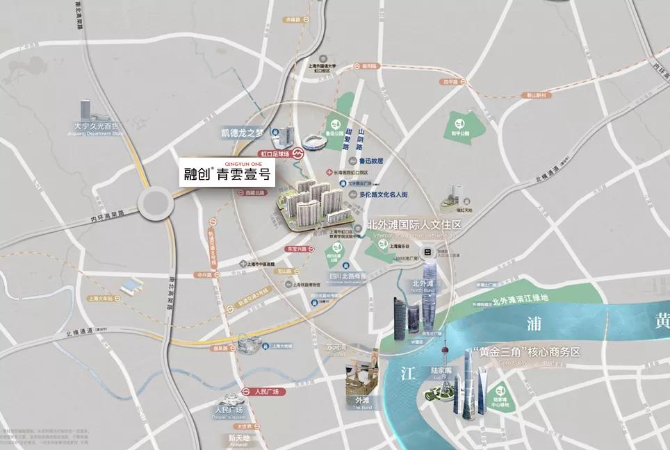 融创青云壹号业主论坛,上海虹口内环青云壹号融创样板房