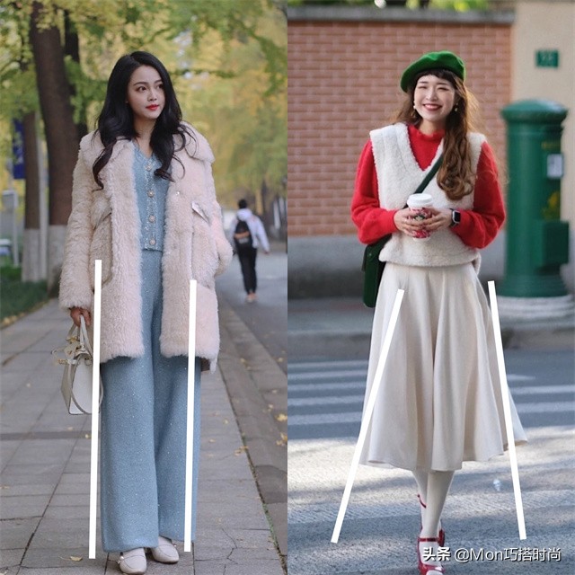 冬天露腿露脚踝穿搭,冬日不露腿穿搭氛围感