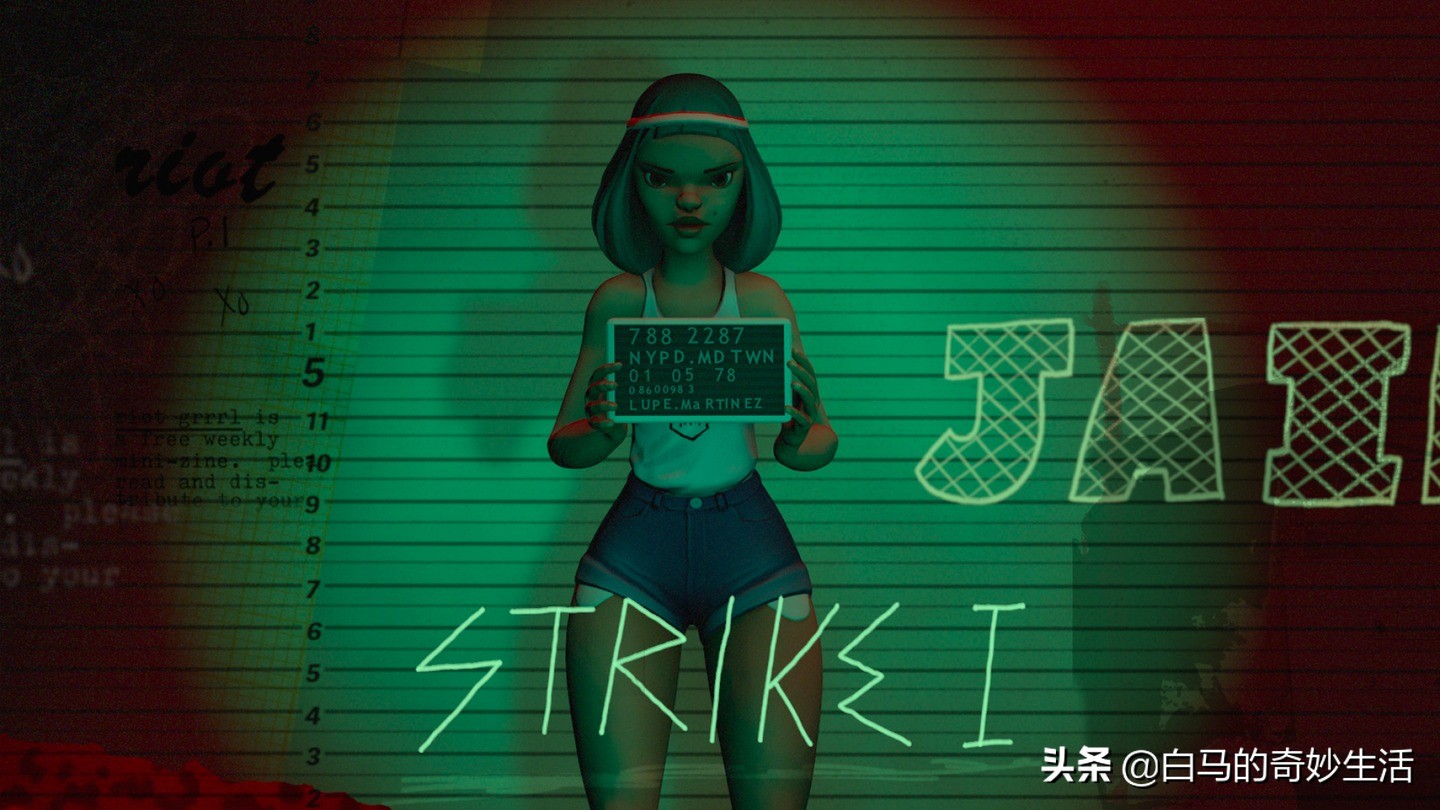 用朋克占领城市-朋克是女孩发明的,BATTLESCAR