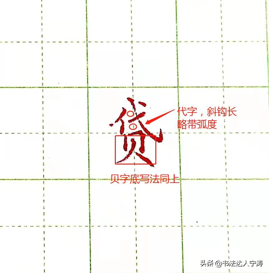 苦硬笔练字教学视频,苦硬笔楷书练字教学