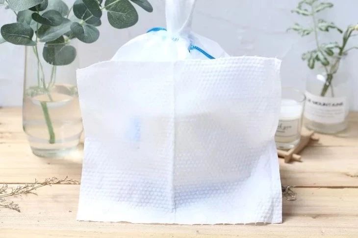 洗脸巾的正确打开方式,洗脸巾的正确使用办法