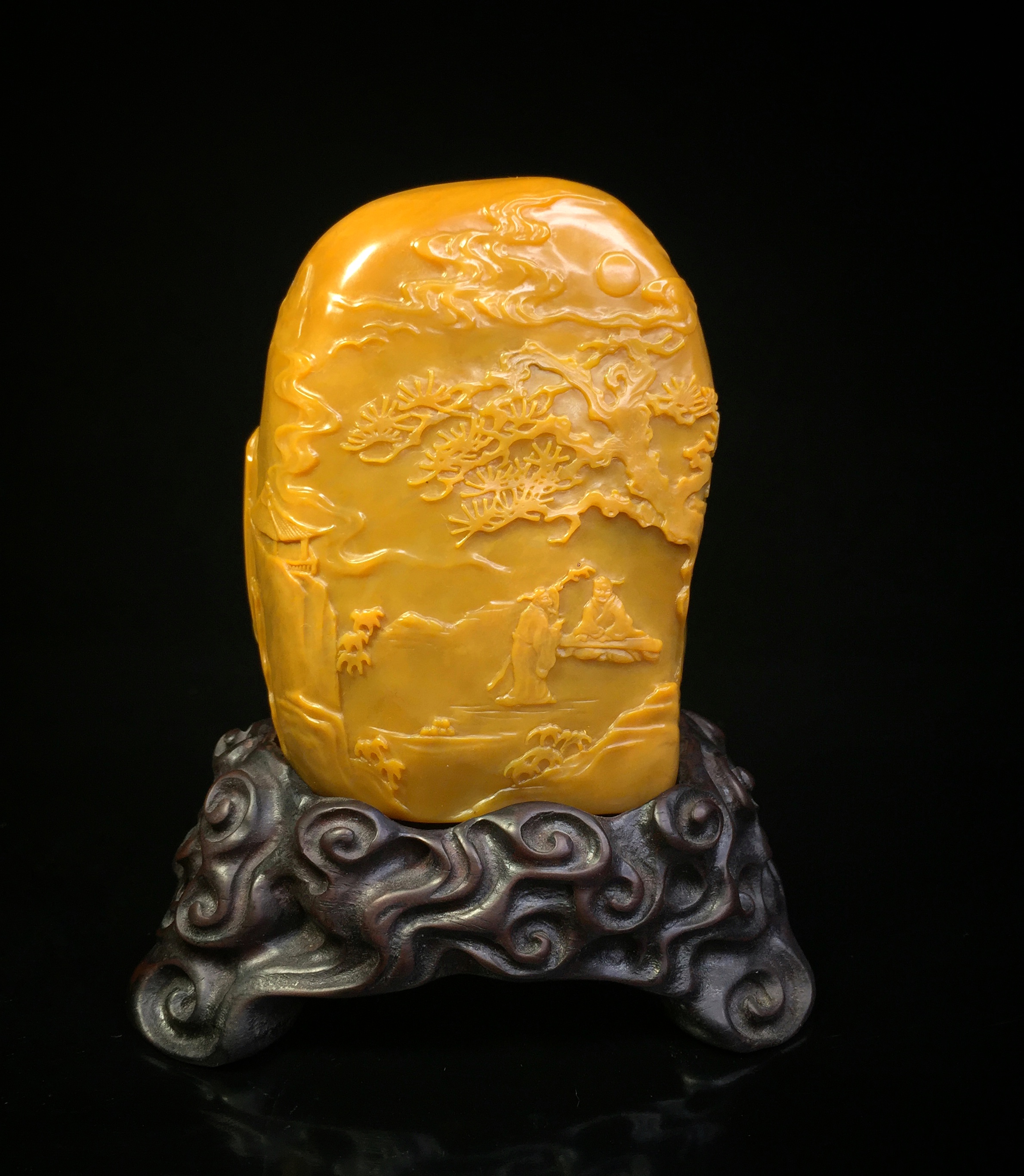 寿山石和老挝田黄精华,寿山石老挝北部田黄