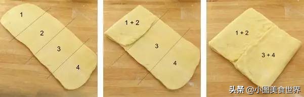 榴莲酥做好后层次分明、异常松化，刚出炉就被家里的小孩分完了