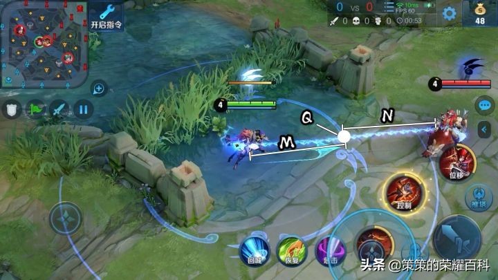 王者荣耀中百里玄策的连招技巧,王者荣耀百里玄策钩人技巧