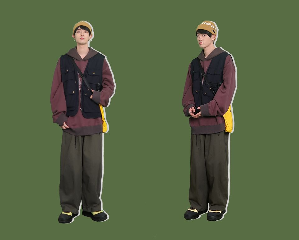 男装秋季穿搭潮男套装高级,男秋冬170穿搭潮服