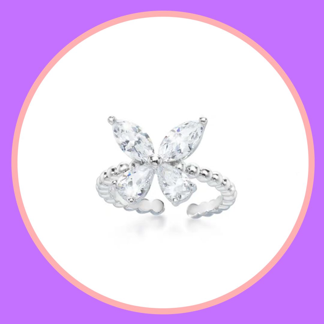 童年饰品金蝴蝶,童年土味发饰效果图